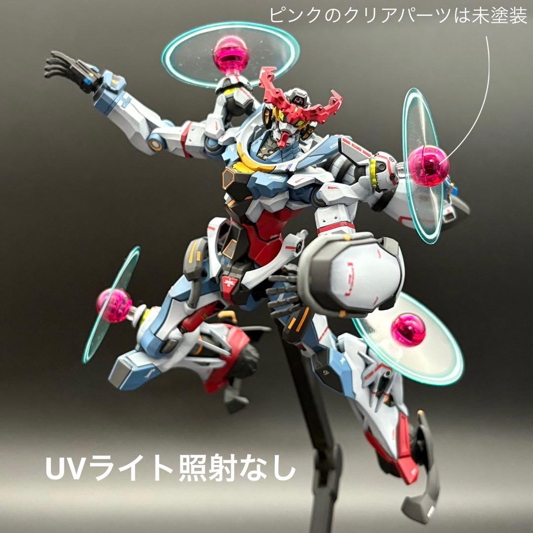 HG GQuuuuuuX(エンディミオン・ユニット覚醒時)塗装済み完成品