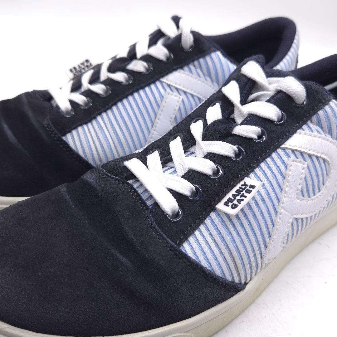 PEARLY GATES パーリーゲイツ ゴルフシューズ 26cm ネイビー