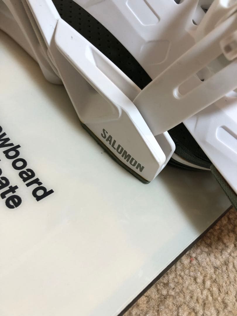 ロームSDS チープトリックスノーボード149cmサロモンビンディング3点セット