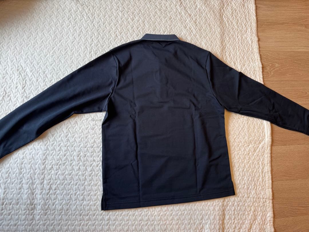 値下げ【新品未使用】LANVIN ゴルフ長袖シャツ ネイビー