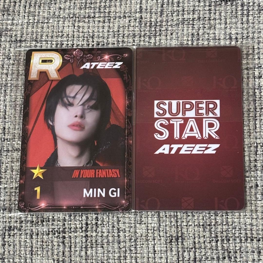 superstar ATEEZ 韓国クリスマス限定 IYF トレカ ミンギ