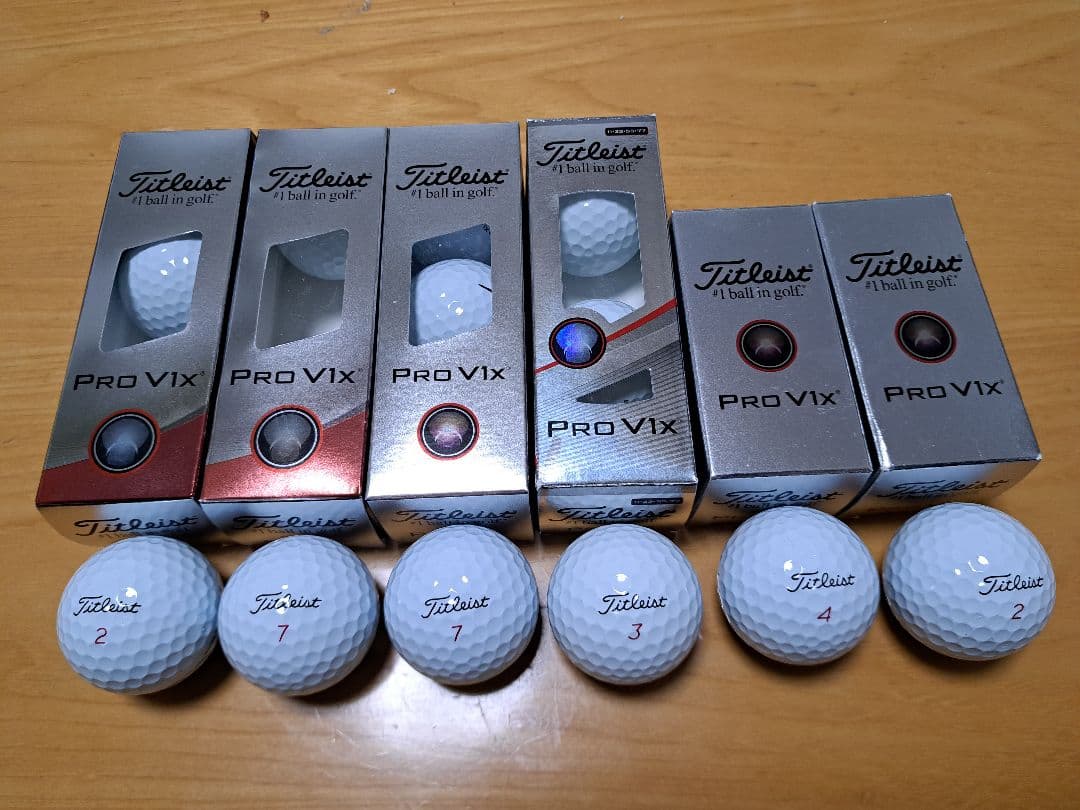 Titleist PRO V1x ゴルフボール 16個セット