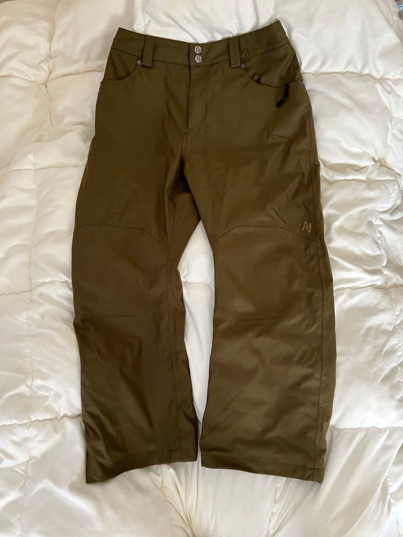 AA HARD WEAR スノーボードパンツ オリーブ