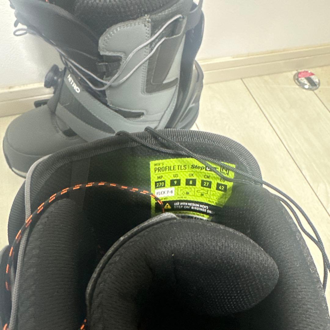 NITRO Step On 27.0cm ビンディングMセット