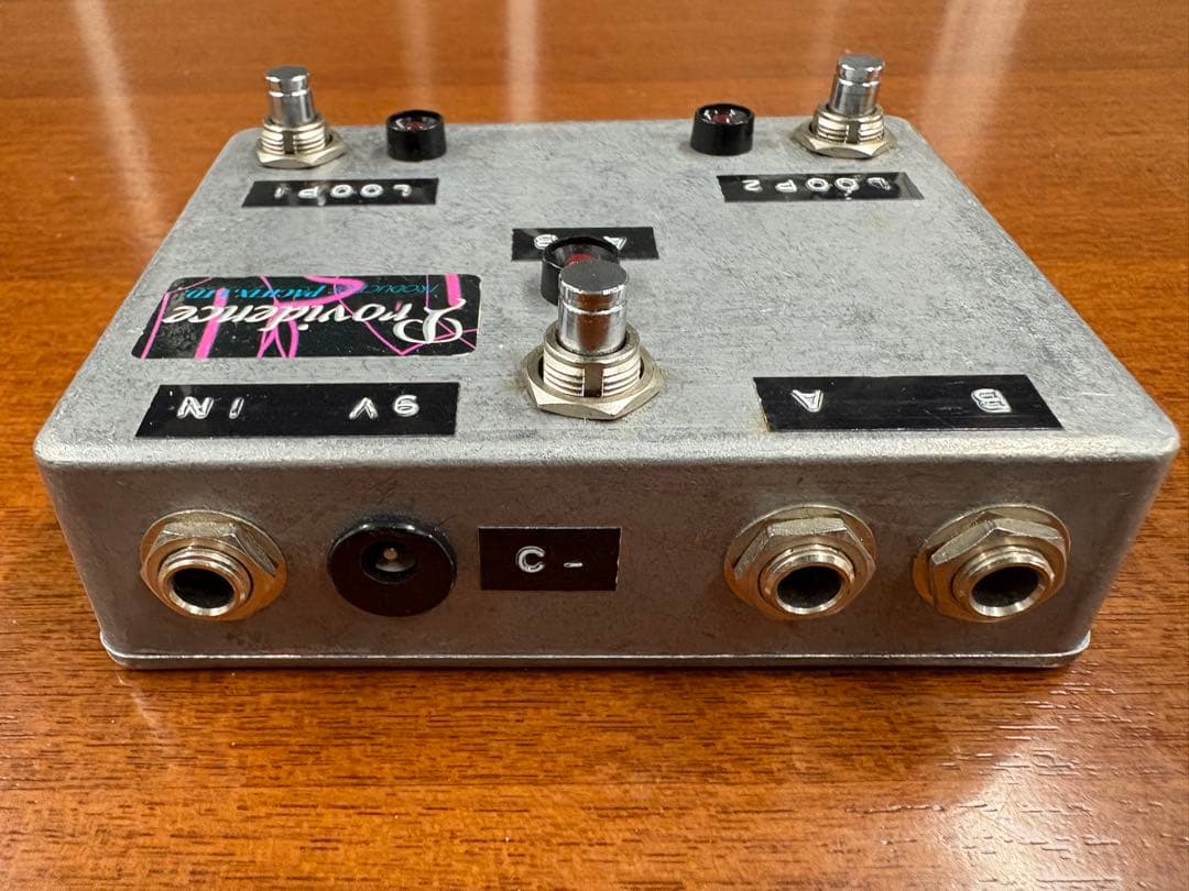 プロビデンス　エフェクター 2ループ/AB切り替え　9V DC対応