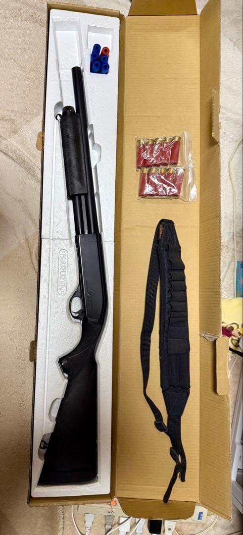 M870 ガスガン　ショットガン　ライブカート再販バージョン　オマケ付き‼︎