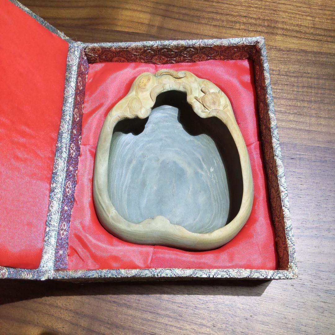 希少品 美品 緑端渓 筆洗 専用箱(化粧箱)付き