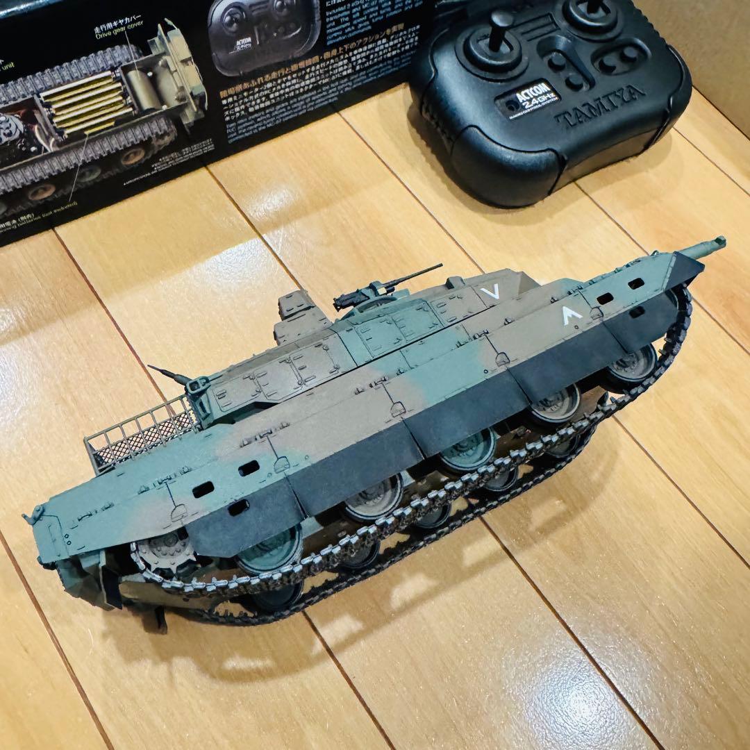【1/35】タミヤ 陸上自衛隊 RC 10式戦車 未使用品 プラモデル ラジコン