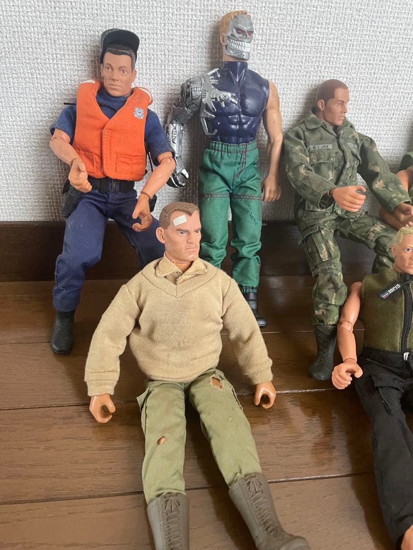 GIジョー ミリタリーフィギュア 7体セット 世田谷ベース 1/6 12インチ
