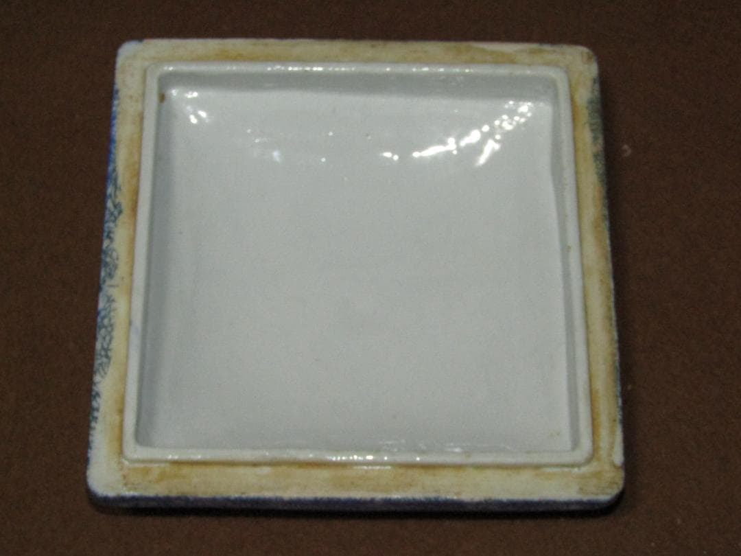 珍品！【印判　菊尽くし文様　四段角重】伊万里