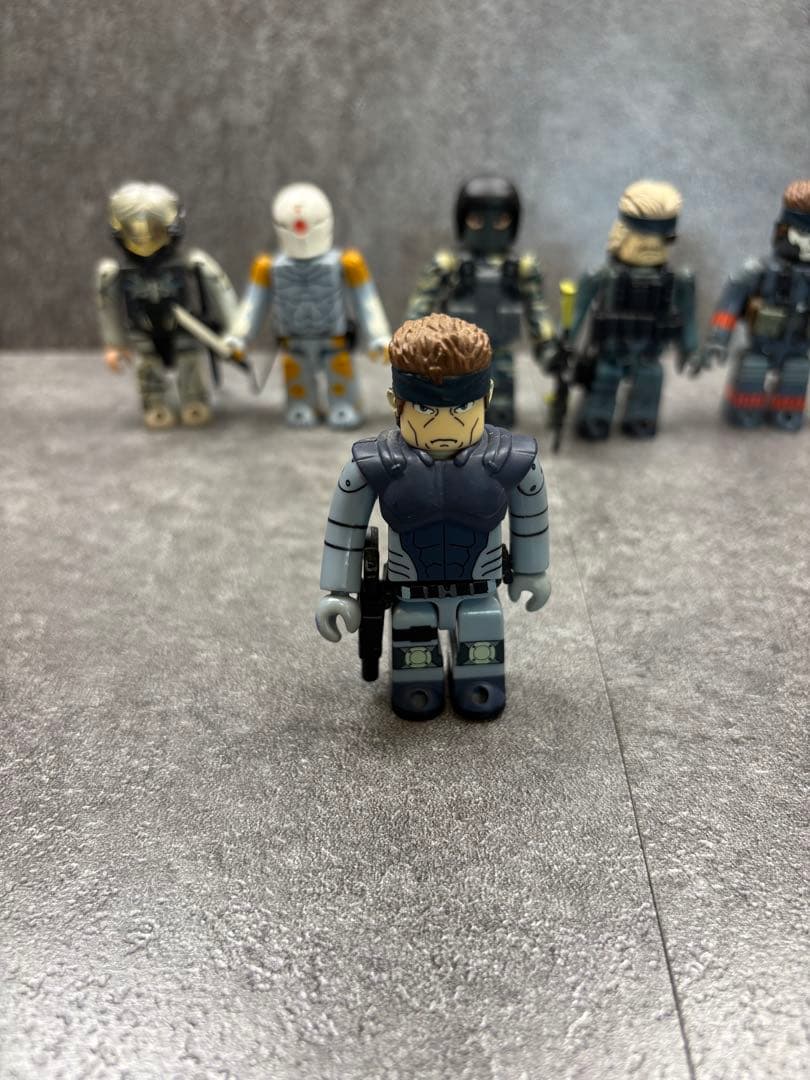 メタルギアソリッド キューブリック 6体セット フィギュア