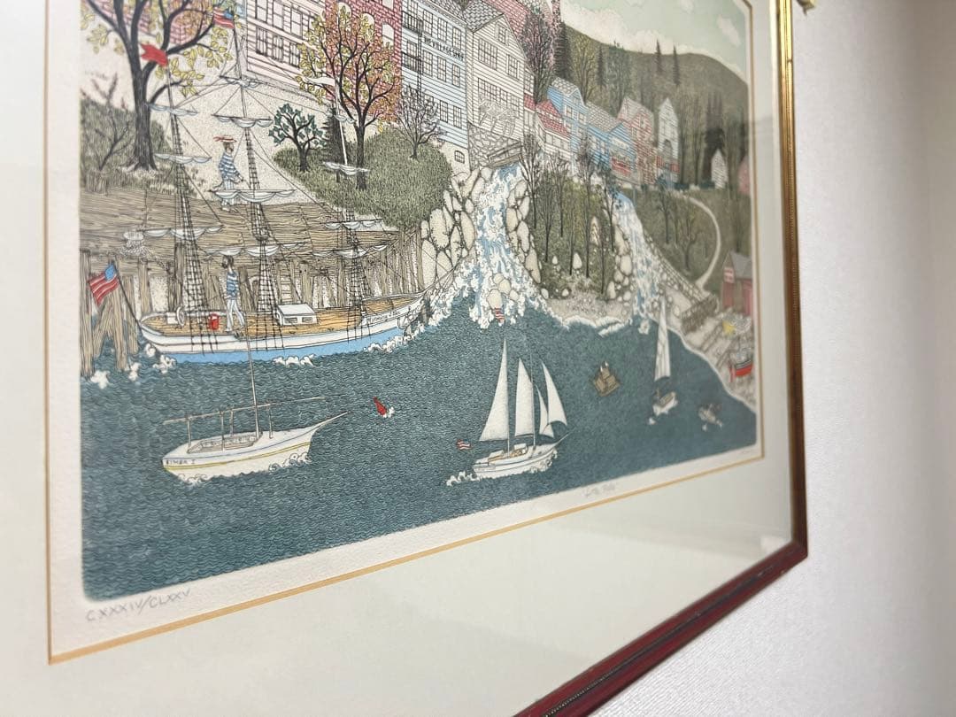 Cuca Romley 「Little Falls」 絵画 クカ ロムレイ