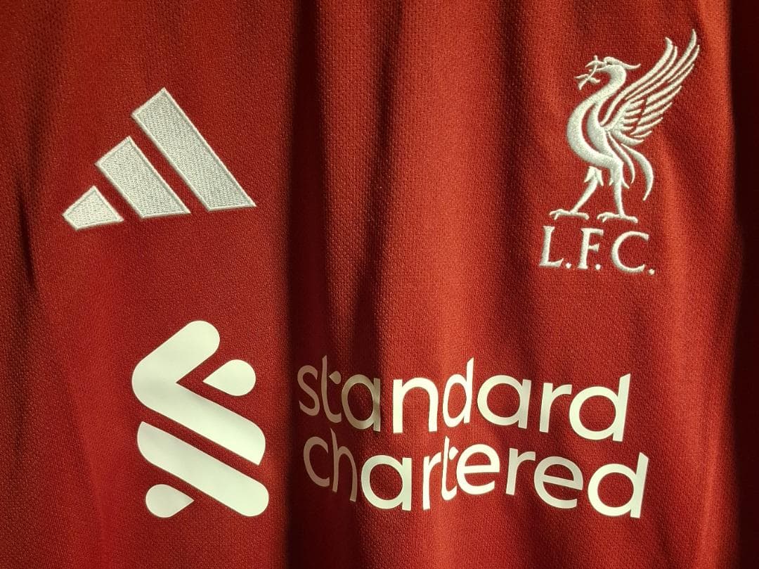 【限界価格】リバプール 25-26 レプリカユニフォーム ホーム 3.遠藤航