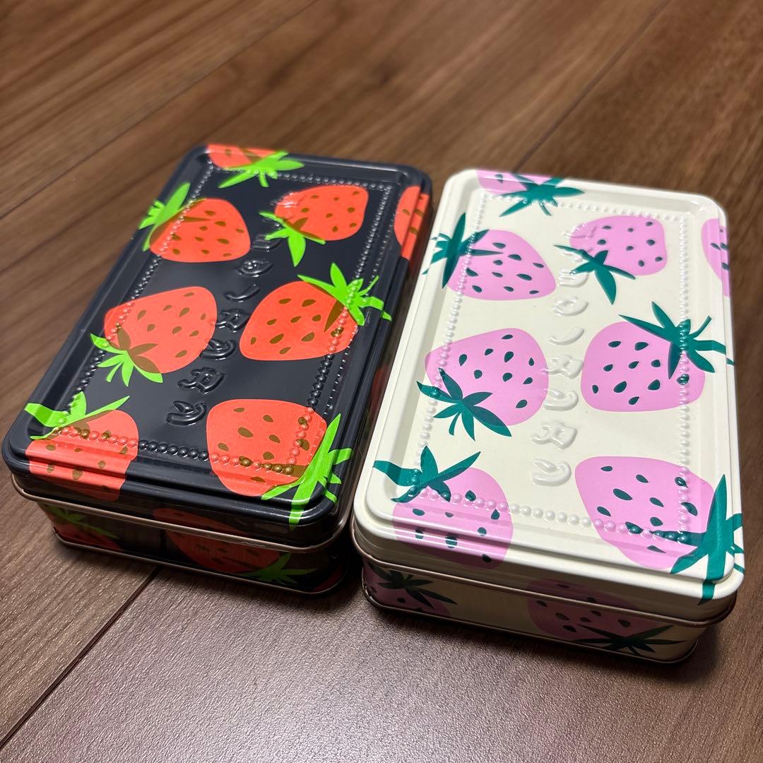 タイヨウノカンカン mini いちご缶 ビター ホワイト 太陽の塔 2つセット