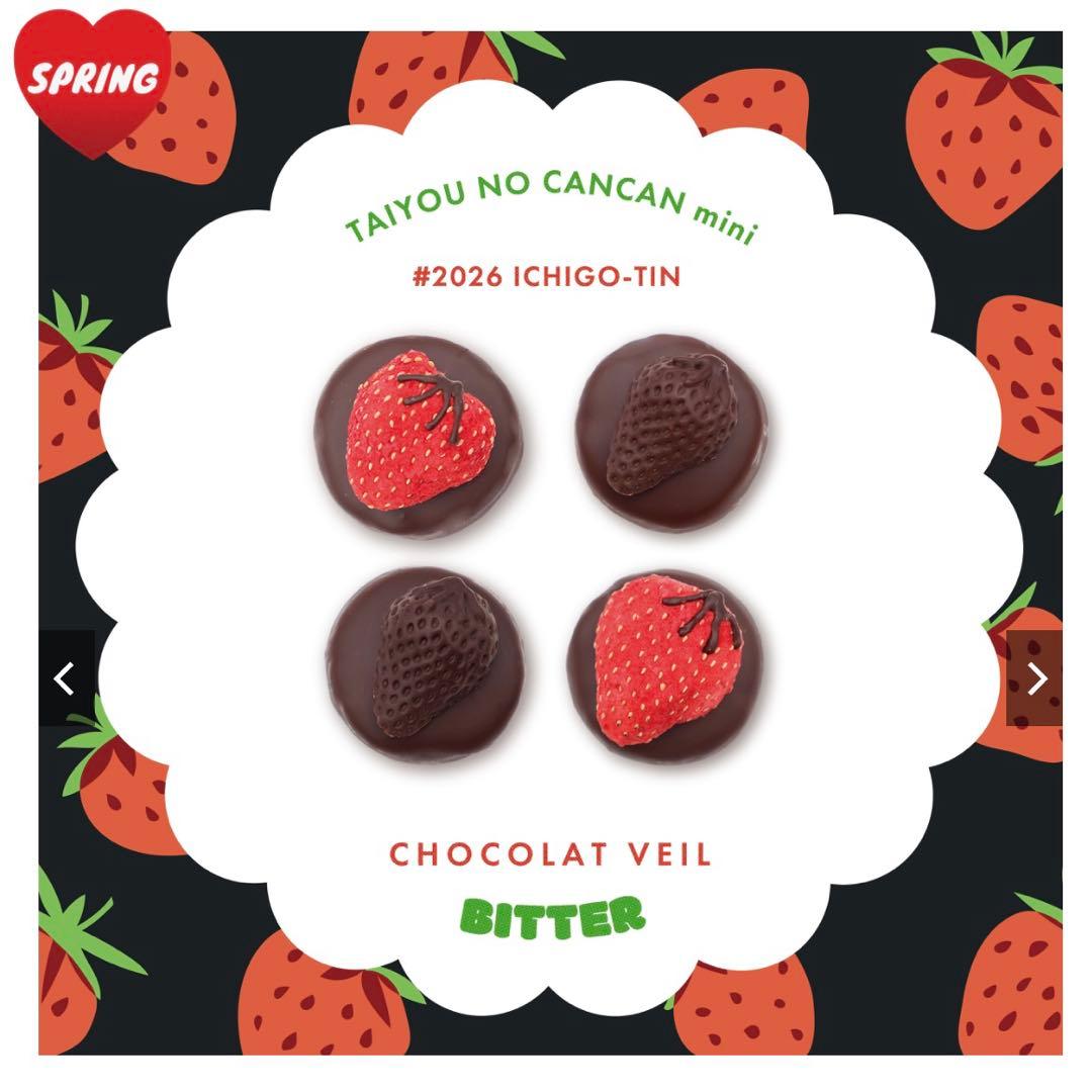タイヨウノカンカン mini いちご缶 ビター ホワイト 太陽の塔 2つセット
