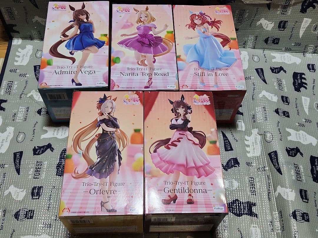 ウマ娘Trio−Try−iT ウマ娘 フィギュア ラウンドワン限定 5種類セット