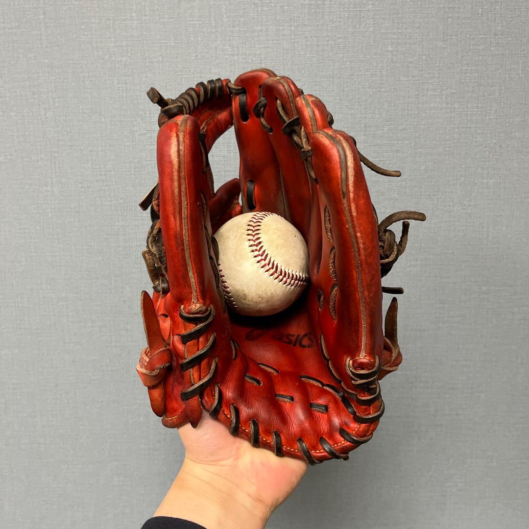 1158 アシックス ゴールドステージ 即戦力 硬式 内野手用グローブ