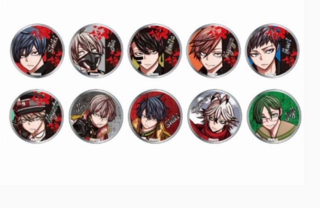 桃源暗鬼 イラスト缶バッジコレクション