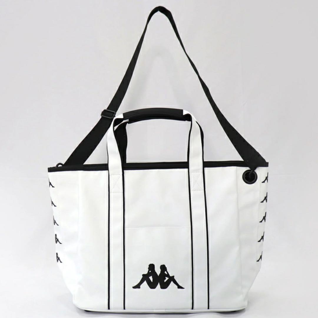 【新品】Kappa カッパ ゴルフ KP-TB0001 トートバッグ ホワイト
