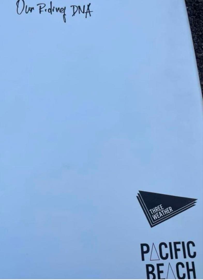 スリーウェザー サーフボード(7.2) 1回使用　ムサキラスポーツ