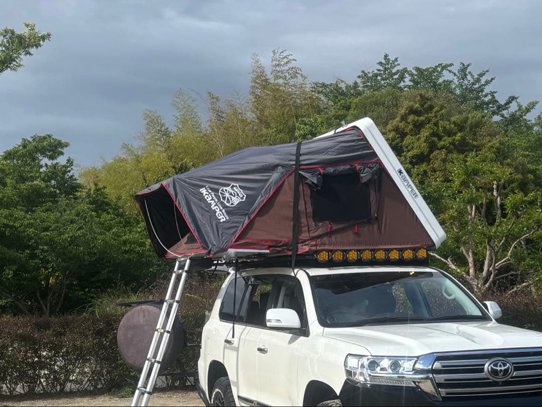 ikamper skycamp2.0 ホワイトラプター仕様　ルーフテント