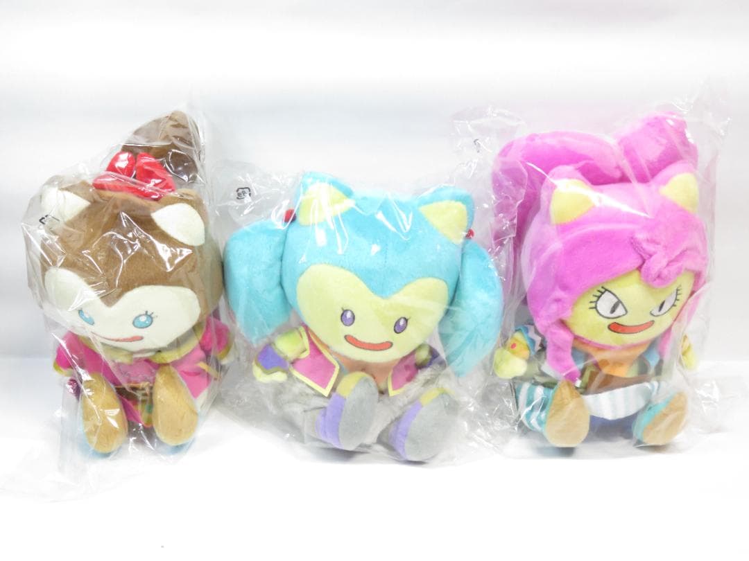 中古 ドラゴンクエストX ふうせん三姉妹ぬいぐるみ プー クー リポ 3体セット