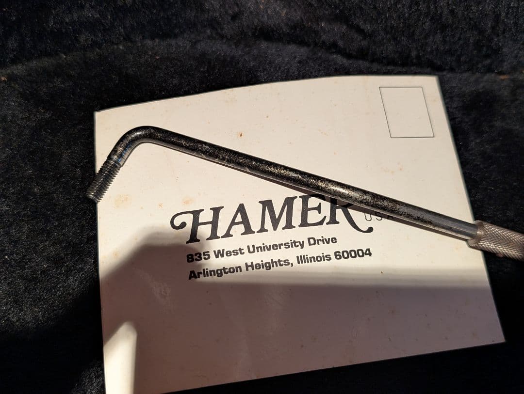 エレキギター ヘイマー HAMER USA製 ゴールド