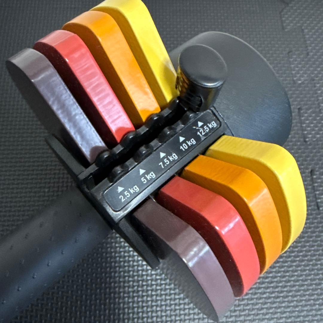 可変式ダンベル ativafit 2.5〜12.5kg 2セット