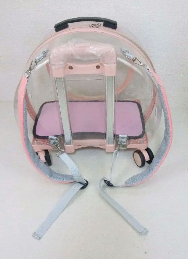 ペットキャリーバッグ キャスター付き 猫 キャリーバッグ *AR7