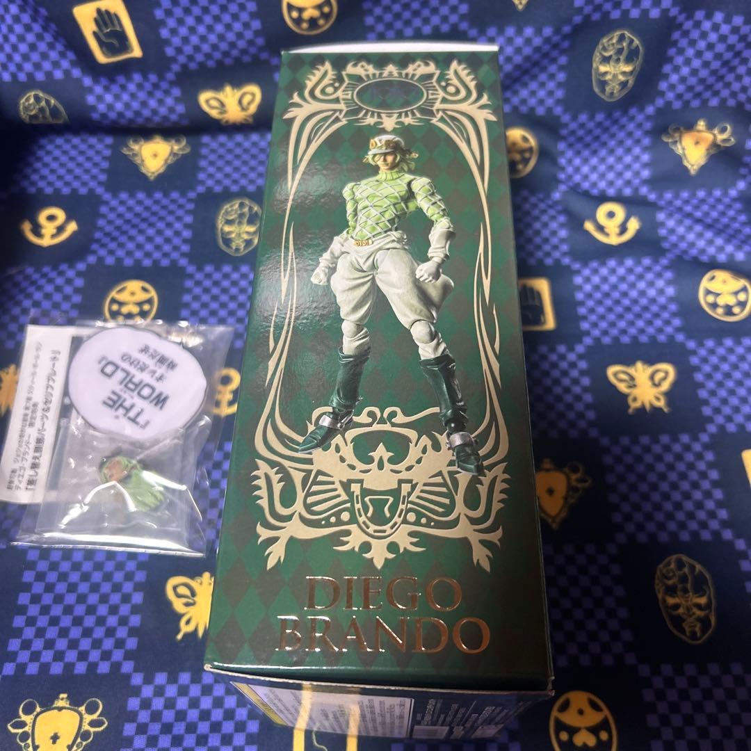 超像可動 ジョジョ ７部 スティール・ボール・ラン ディエゴ・ブランドー 特典付