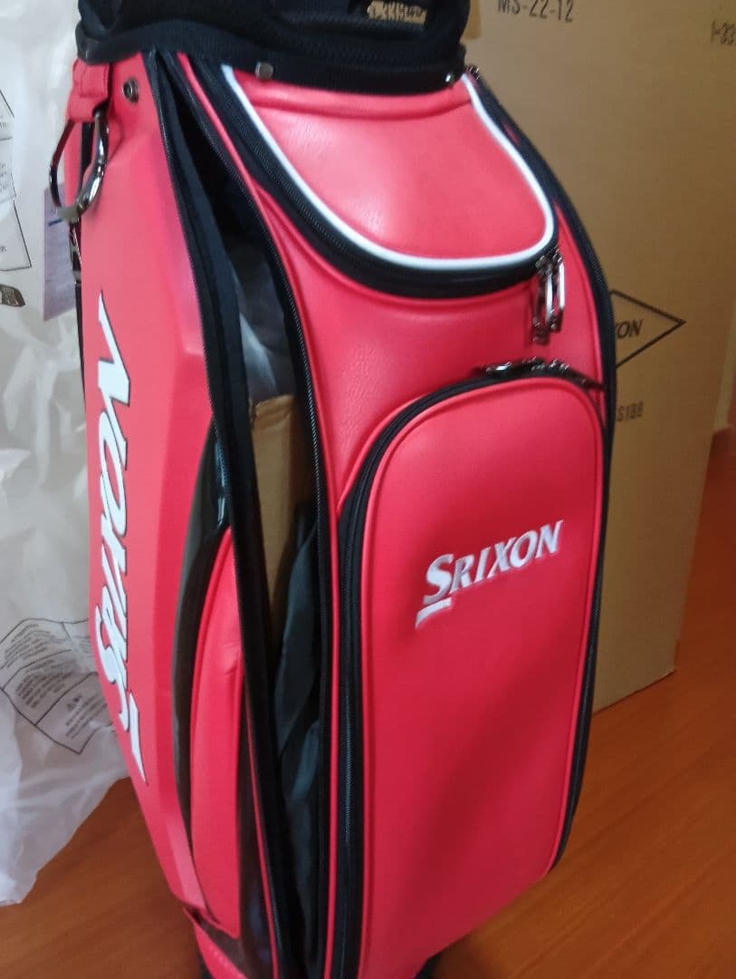 Srixon キャディバッグ レッド 10.0型