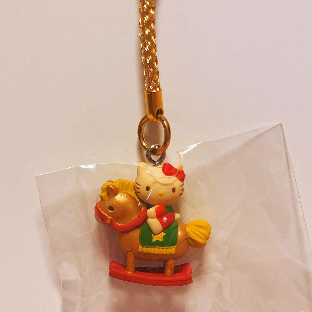 希少レア　ハローキティ　ミミィ　根付け　ネツケ　2002年製 ホース　サンリオ