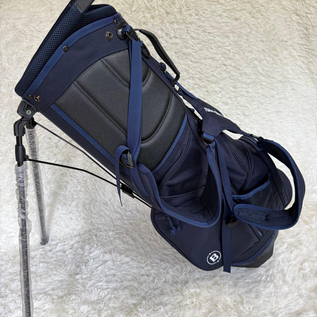 【ブリーフィングゴルフ】極美品 キャディバッグ CR-4 ♯02 ネイビー