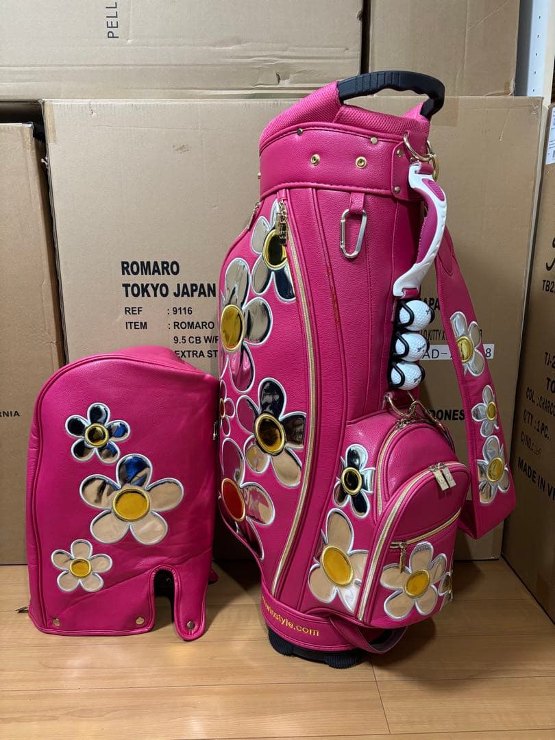 WINWIN STYLE ウィンウィン スタイル キャディバッグ ローズ