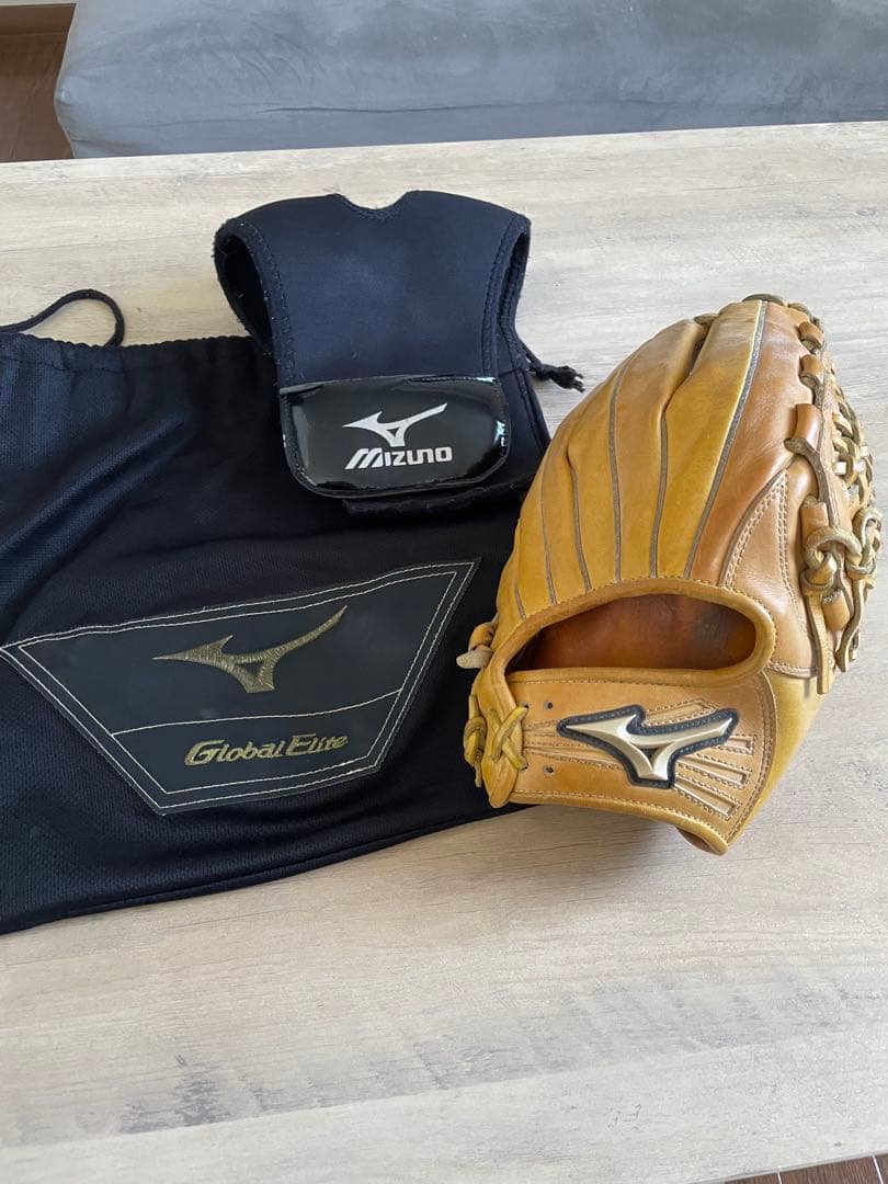 Mizuno Global Elite グローブ ブラウン