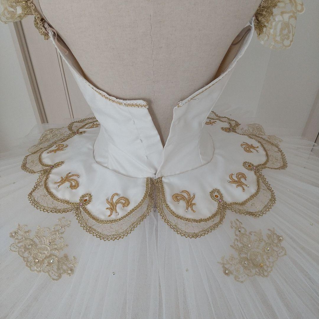 バレエ衣装 チュチュ お花頭飾り付き