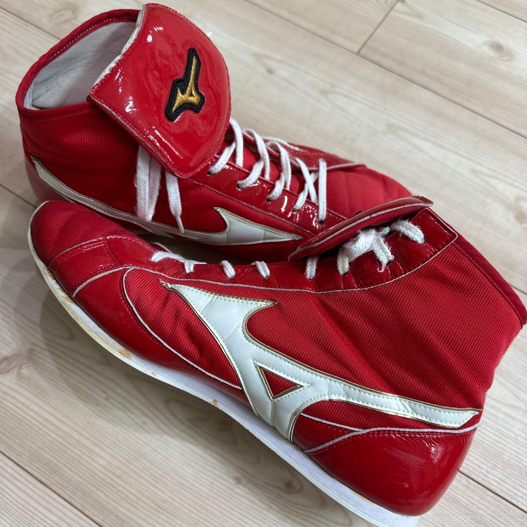 ⭐︎KOKI⭐︎ Mizuno ボクシングシューズ レッド