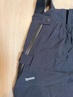 DESCENTE（デサント）　メンズ ネイビー サスペンダー スキーウェア