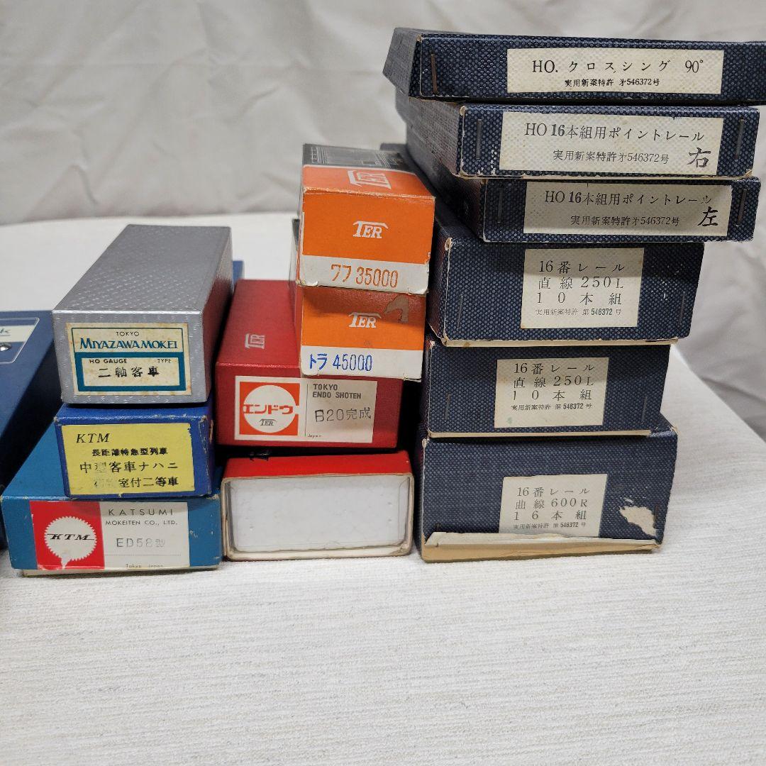HO　鉄道模型　カツミ・エンドウ　計13点セット