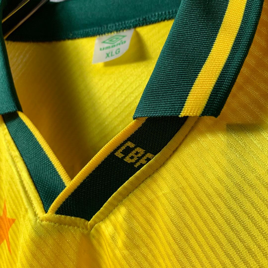 【★ロマーリオ】 サッカー 94 ブラジル代表 ユニフォーム 11番 XL 希少