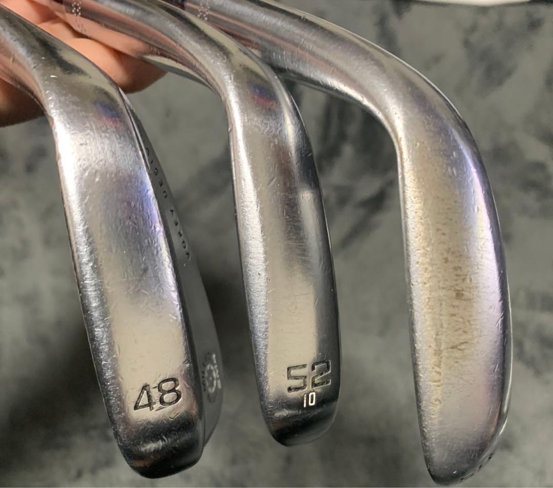 タイトリストウェッジ　3本SET 48° 52° 58°