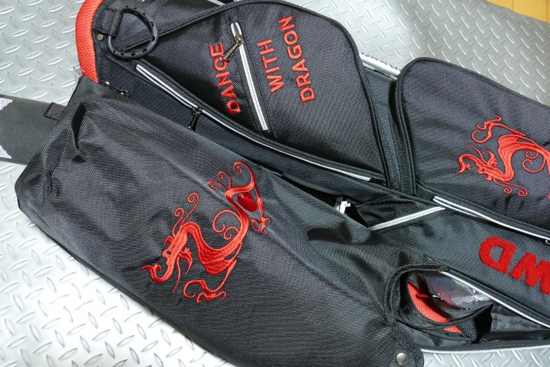 ★新品★ダンスウィズドラゴン★SUNDAY7.0型スタンドバッグ★BK