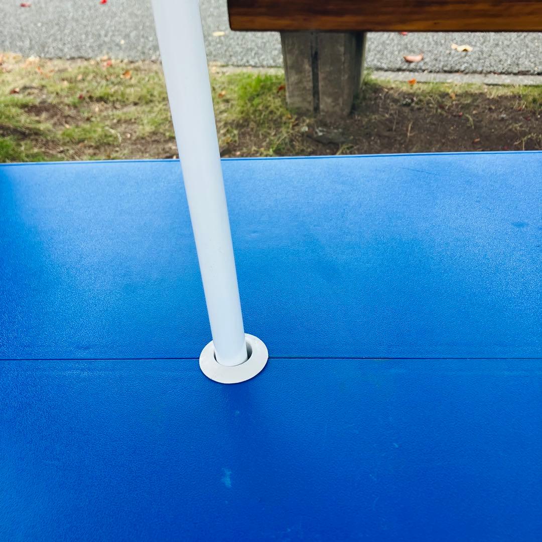 折りたたみキャンプテーブルセット 4人用　パラソル付き