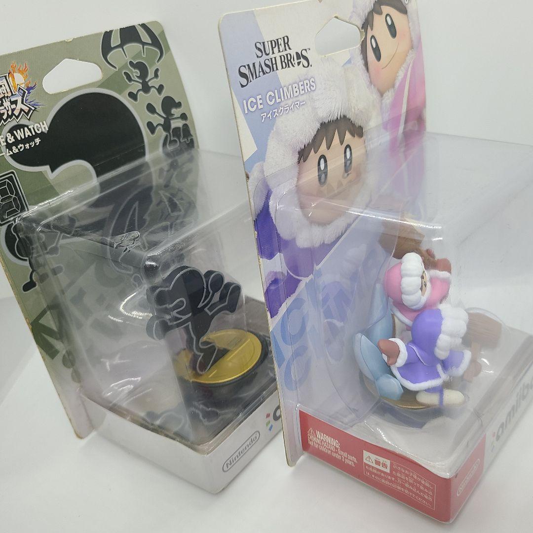 amiibo Mr.ゲーム&ウォッチ+アイスクライマー 2点セット【未使用品】