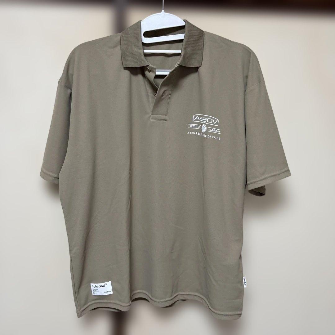 AS2OV×Cph/Golf™ #OVERSIZED S/S POLO