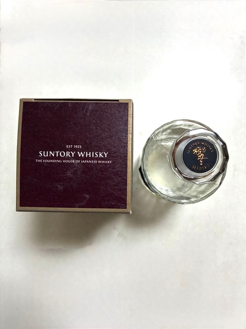 Hibiki 21年 ブレンデッドウイスキー 700ml 空瓶・空箱