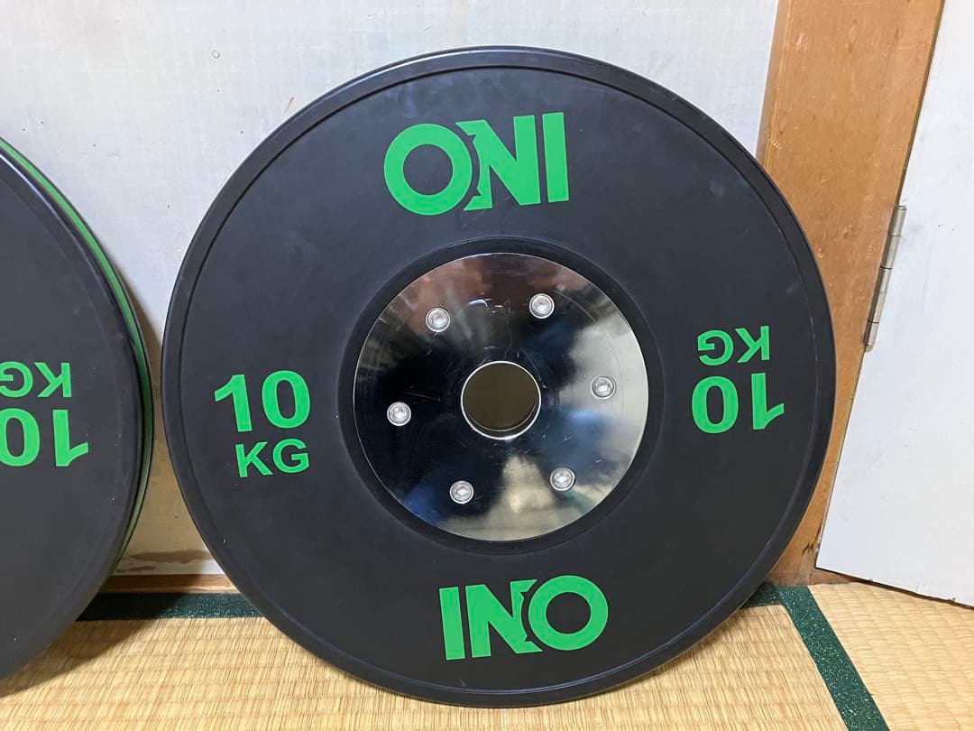 オリンピック プレート ONI 10kgプレート2枚