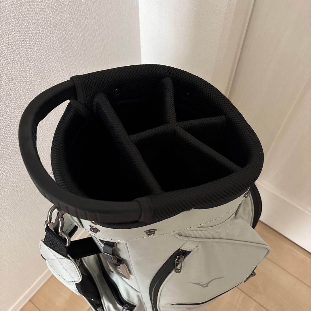 ミズノ　ゴルフ キャディバッグ カート式 9.5型　定価22,000円