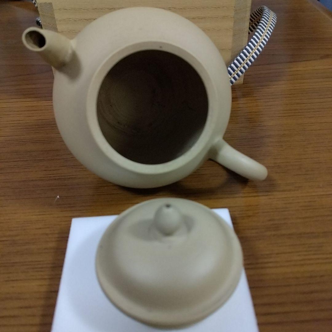 初代　松下　三光　作　白泥茶注　名品　急須