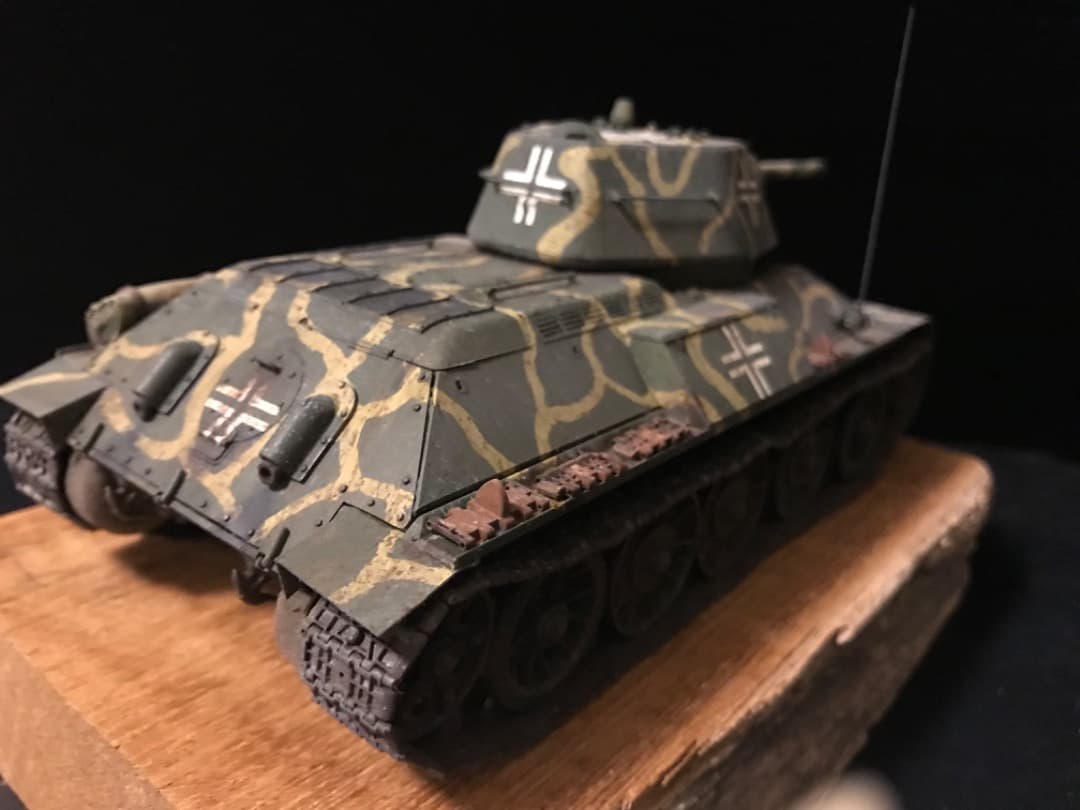 戦車　ドイツ軍　1/35 ICM 完成品　T-34